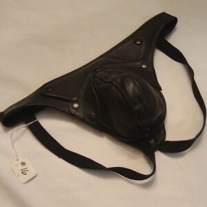 Black Leather Jockstrap #16